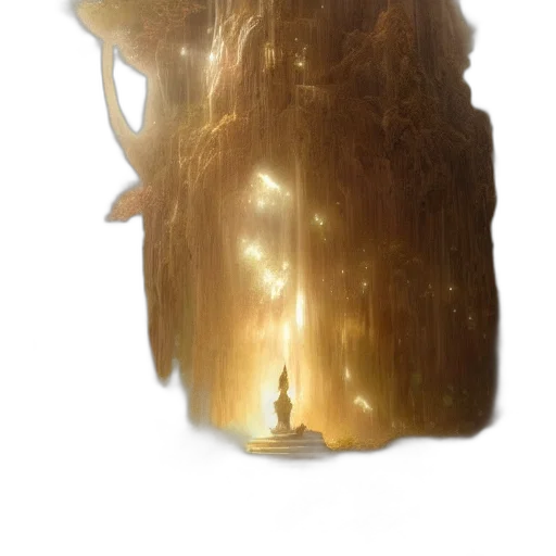 crown, dragon, tree, creature transparent PNG cut-out
