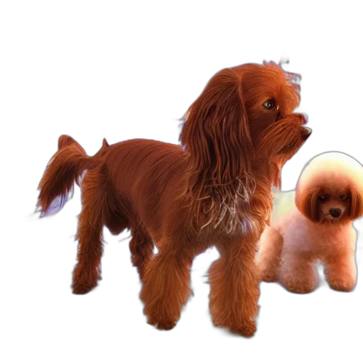 animal, staff, creature, 3d render transparent PNG cut-out