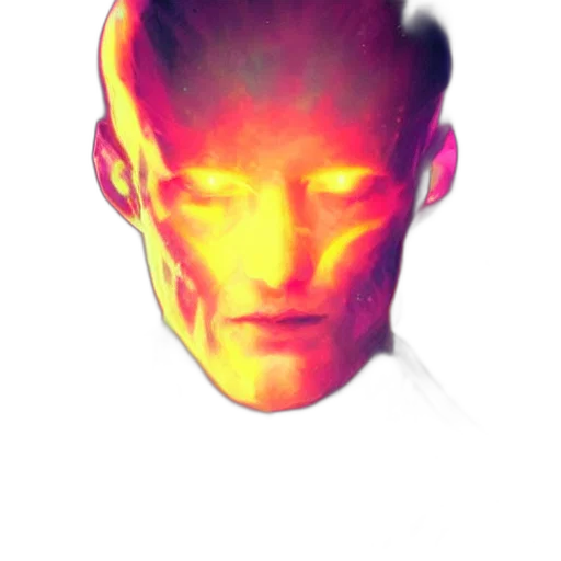 face, mask, robot, creature transparent PNG cut-out