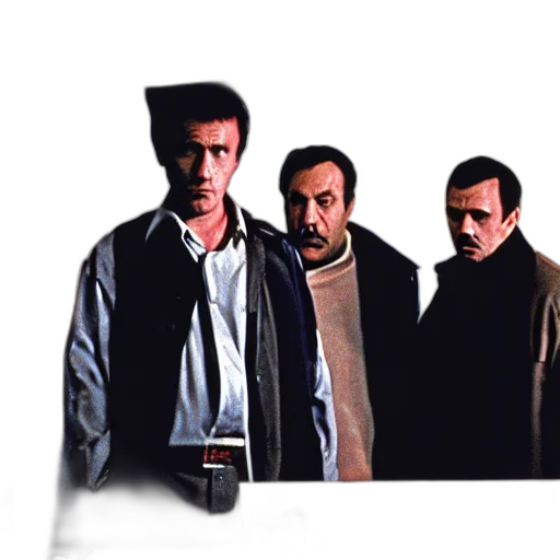 staff, jacket, mask, umbrella transparent PNG cut-out