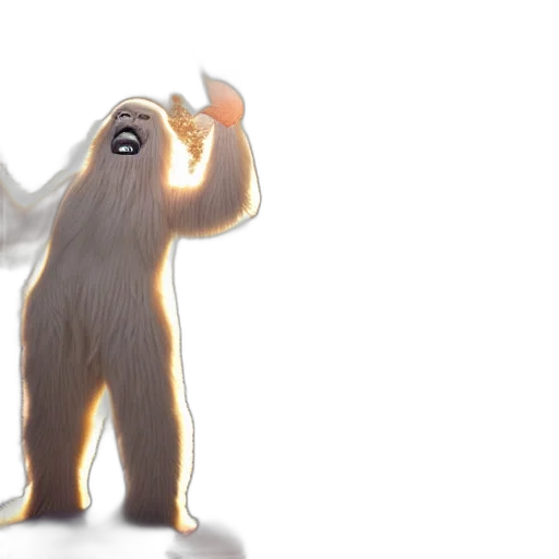 creature, animal, staff, concept art transparent PNG cut-out
