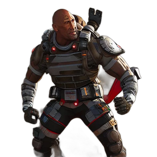 weapon, robot, staff, face transparent PNG cut-out