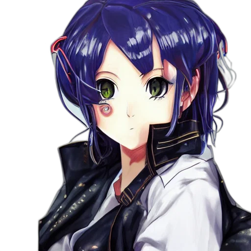 jacket, face, staff, crown transparent PNG cut-out