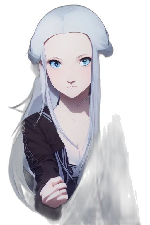 staff, dress, face, crown transparent PNG cut-out