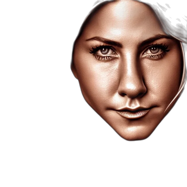 face, mask, crown, robot transparent PNG cut-out