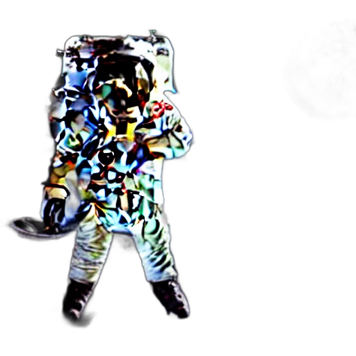robot, jacket, animal, staff transparent PNG cut-out