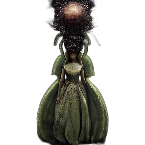 dress, crown, jewelry, hair transparent PNG cut-out