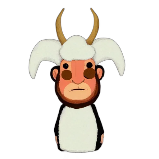 animal, creature, face, cartoon transparent PNG cut-out