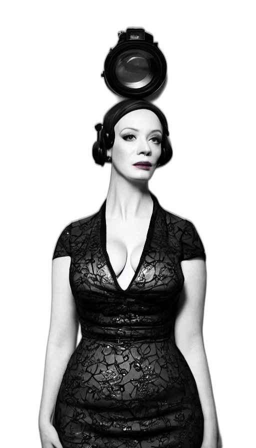dress, robot, photorealistic, concept art transparent PNG cut-out