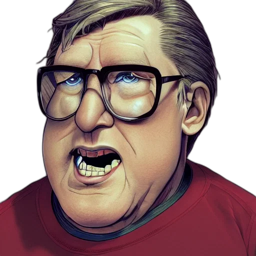 face, staff, animal, cartoon transparent PNG cut-out