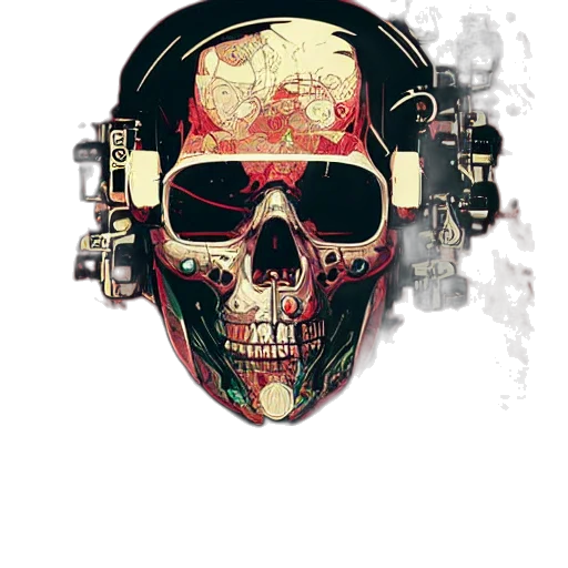 mask, face, jacket, weapon transparent PNG cut-out