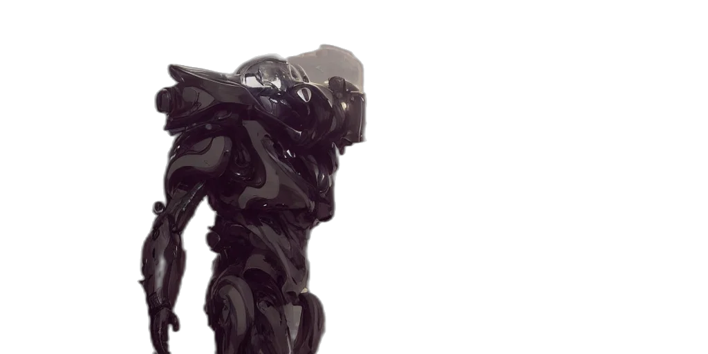 robot, creature, weapon, mask transparent PNG cut-out
