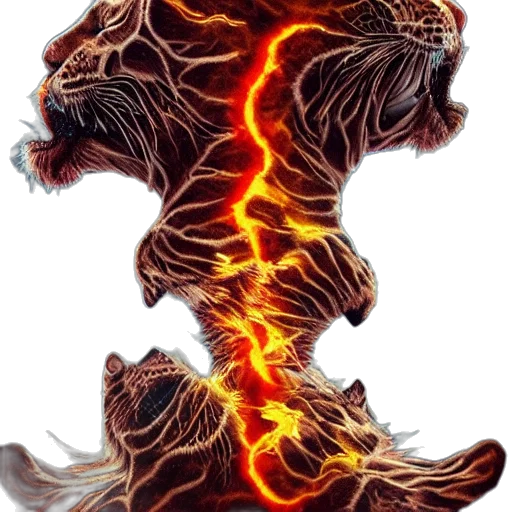 dragon, animal, creature, hair transparent PNG cut-out