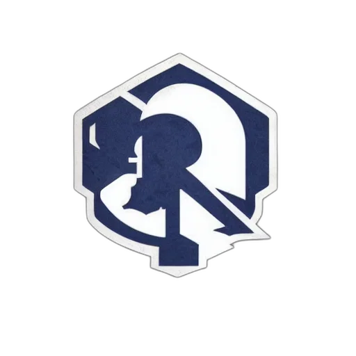 robot, 3d render, logo, baseball transparent PNG cut-out