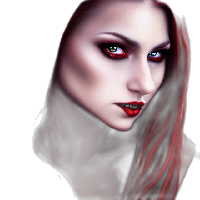 face, mask, creature, fantasy art transparent PNG cut-out