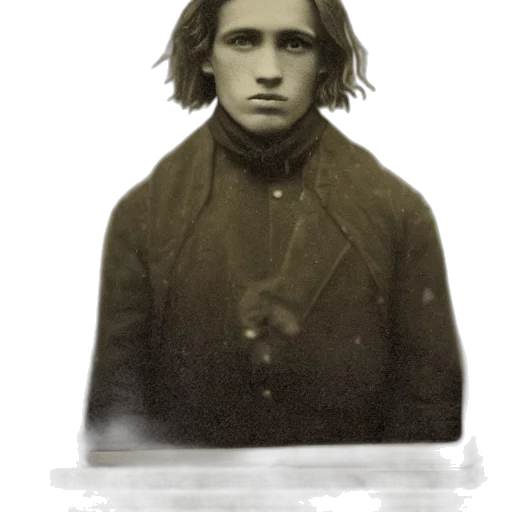 face, jacket, staff, hair transparent PNG cut-out