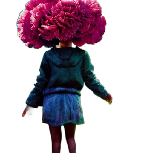 hat, flower, hair, crown transparent PNG cut-out