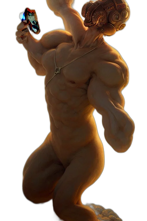 creature, animal, weapon, 3d render transparent PNG cut-out