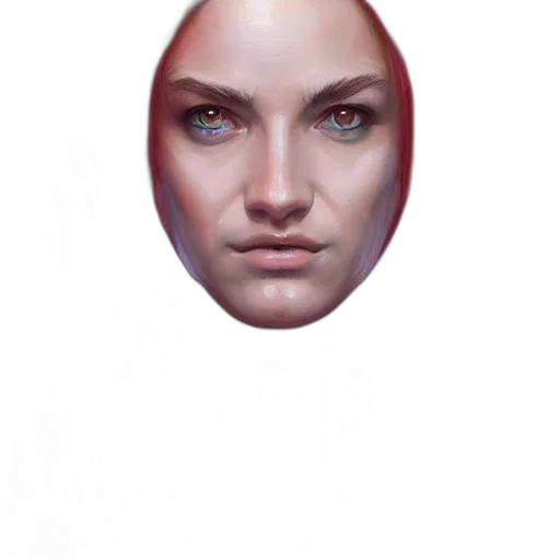 face, mask, robot, crown transparent PNG cut-out