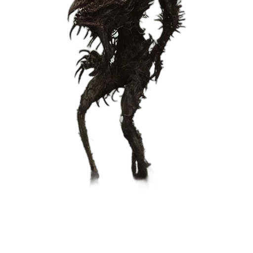 creature, dragon, staff, hair transparent PNG cut-out