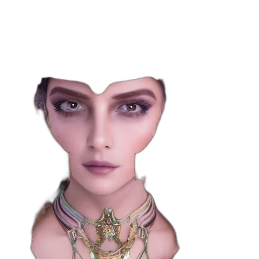 jewelry, face, crown, mask transparent PNG cut-out