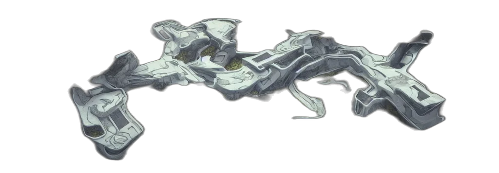 weapon, robot, sword, crown transparent PNG cut-out