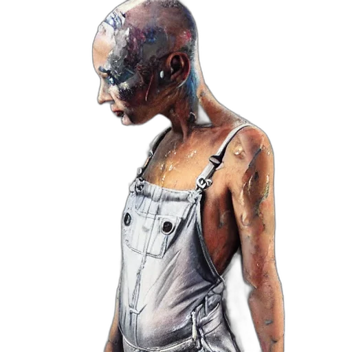 dress, mask, face, robot transparent PNG cut-out