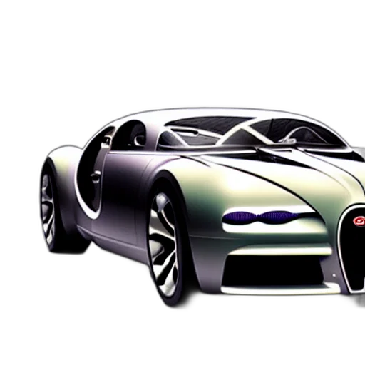 car, 3d render, concept art, photorealistic transparent PNG cut-out