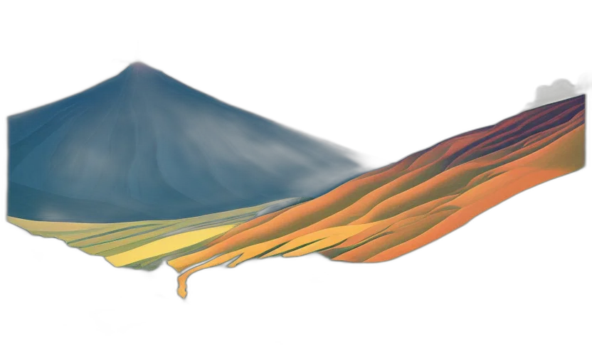 umbrella, hat, hair, 3d render transparent PNG cut-out