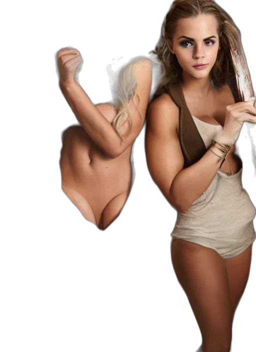 creature, dress, weapon, face transparent PNG cut-out
