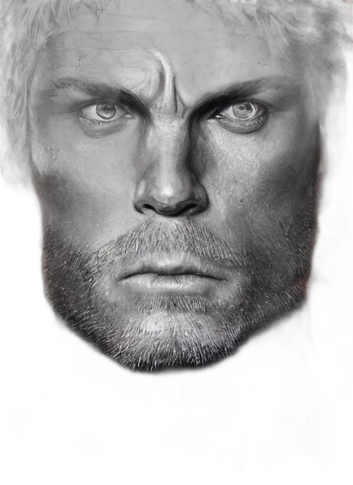 face, hair, mask, creature transparent PNG cut-out
