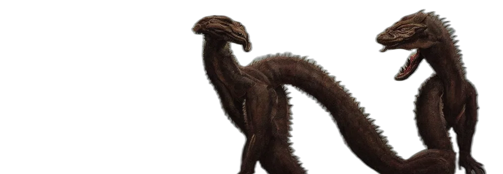 creature, dragon, animal, staff transparent PNG cut-out