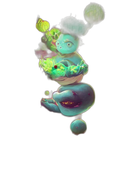 creature, staff, robot, mask transparent PNG cut-out