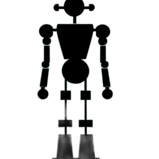 robot, staff, animal, creature transparent PNG cut-out