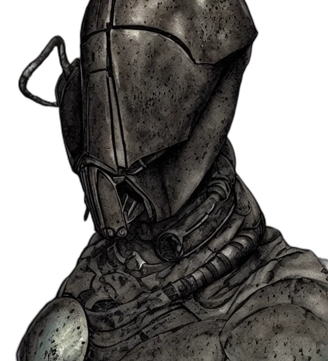 mask, robot, face, staff transparent PNG cut-out