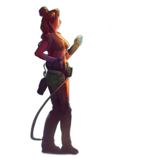staff, weapon, jacket, mask transparent PNG cut-out