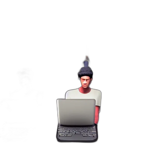 hat, staff, robot, crown transparent PNG cut-out