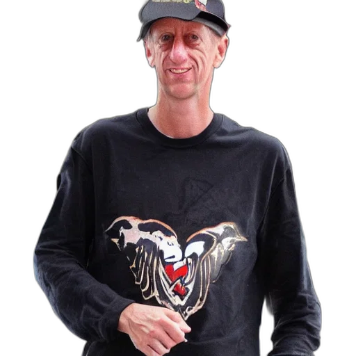 jacket, hat, tony, hawk transparent PNG cut-out