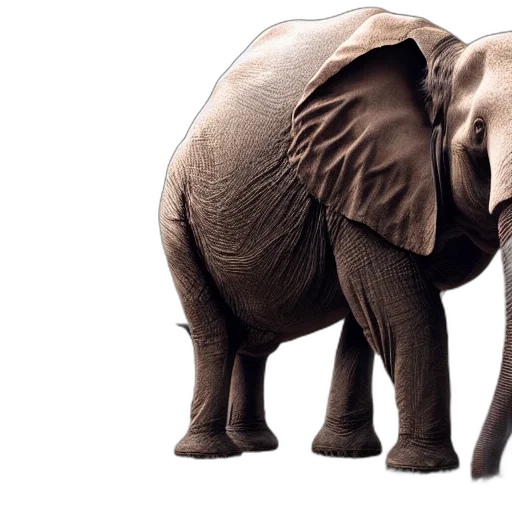animal, creature, photorealistic, 3d render transparent PNG cut-out