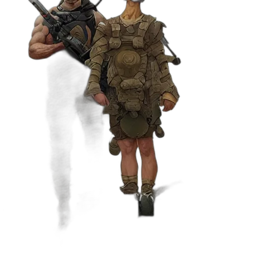 weapon, creature, animal, staff transparent PNG cut-out