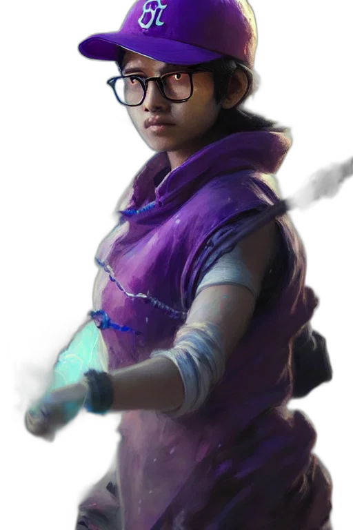 staff, weapon, jacket, face transparent PNG cut-out