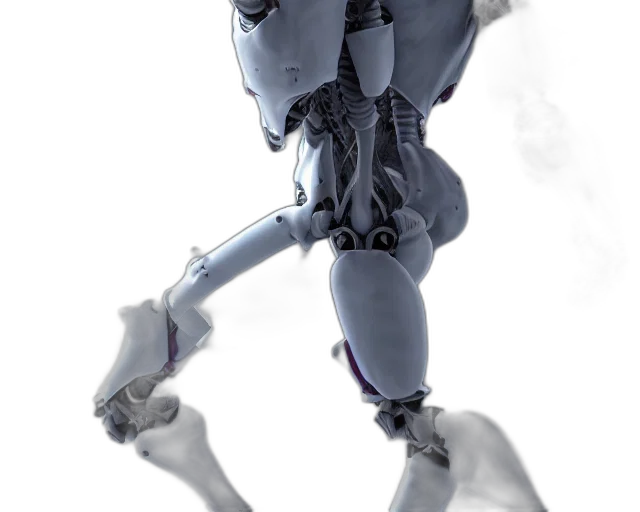 robot, weapon, creature, staff transparent PNG cut-out