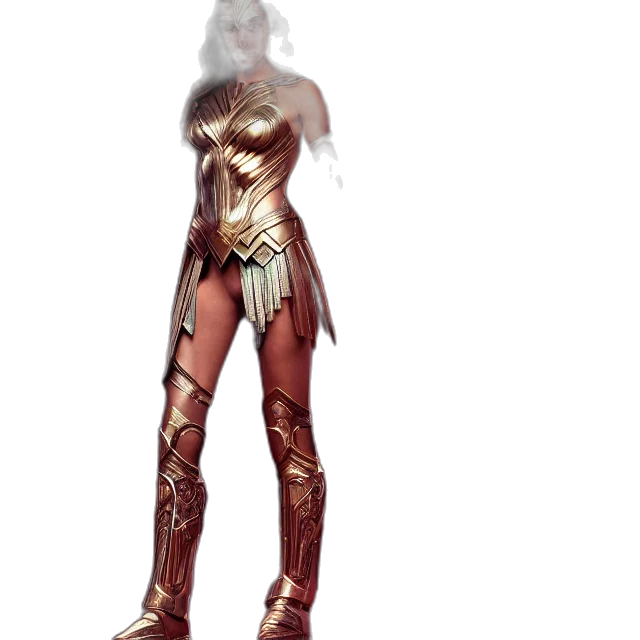 mask, dress, staff, weapon transparent PNG cut-out