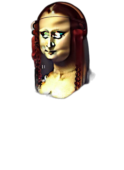 crown, mask, face, robot transparent PNG cut-out