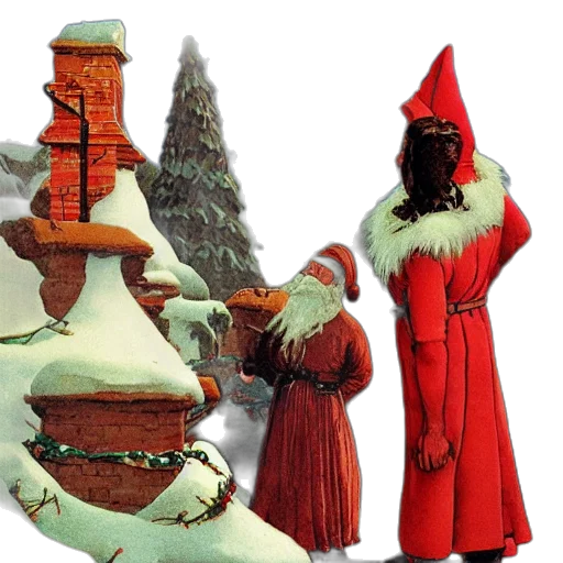 hat, dress, concept art, snow transparent PNG cut-out