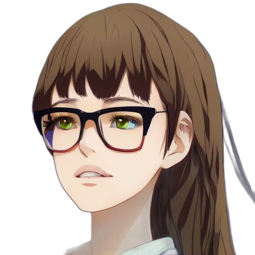 face, staff, hair, robot transparent PNG cut-out