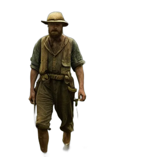 hat, staff, weapon, animal transparent PNG cut-out