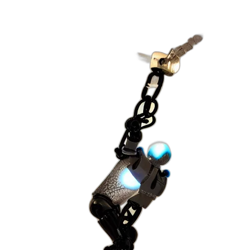 robot, staff, weapon, jewelry transparent PNG cut-out