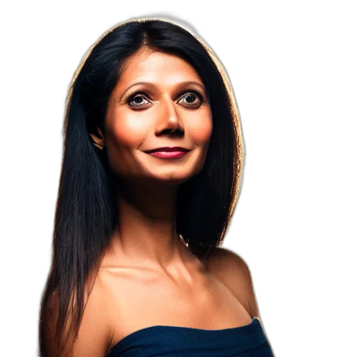 face, hair, staff, jewelry transparent PNG cut-out