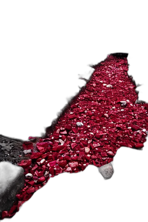 jewelry, crown, red, big transparent PNG cut-out